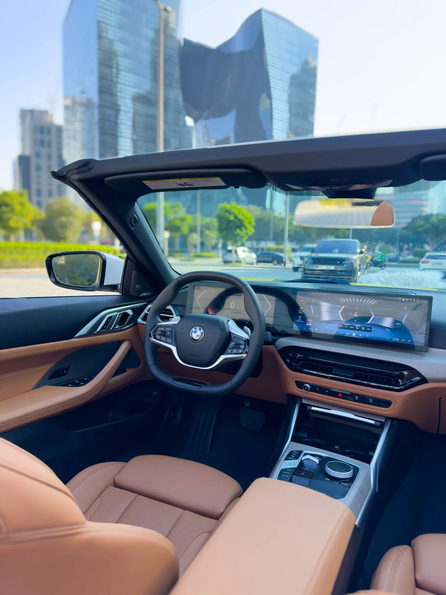 BMW 430 Convertible 2025 interior
