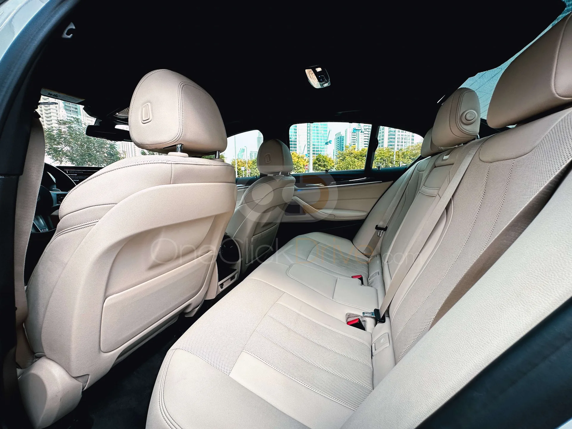 BMW 530i interior