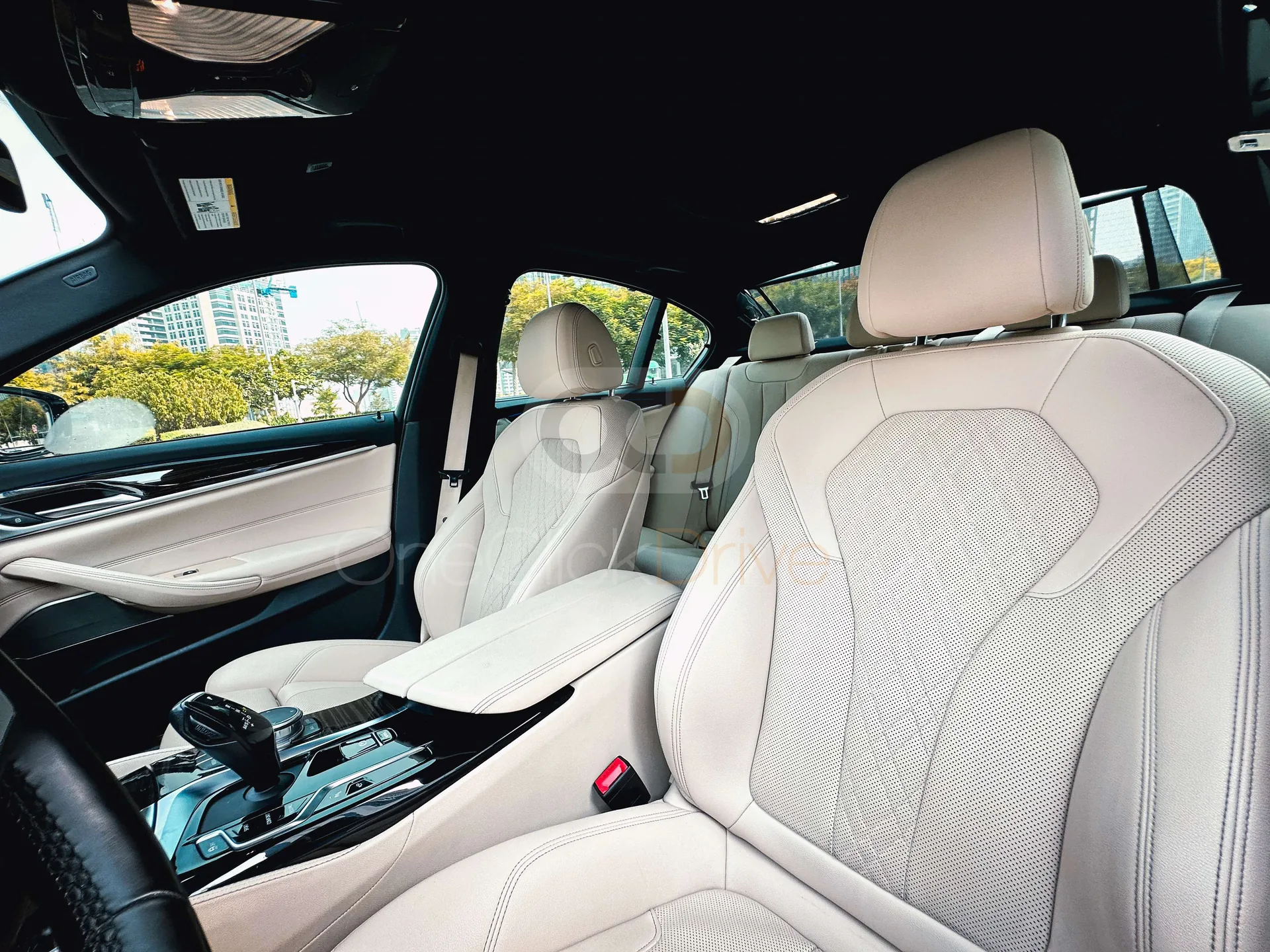 BMW 530i interior