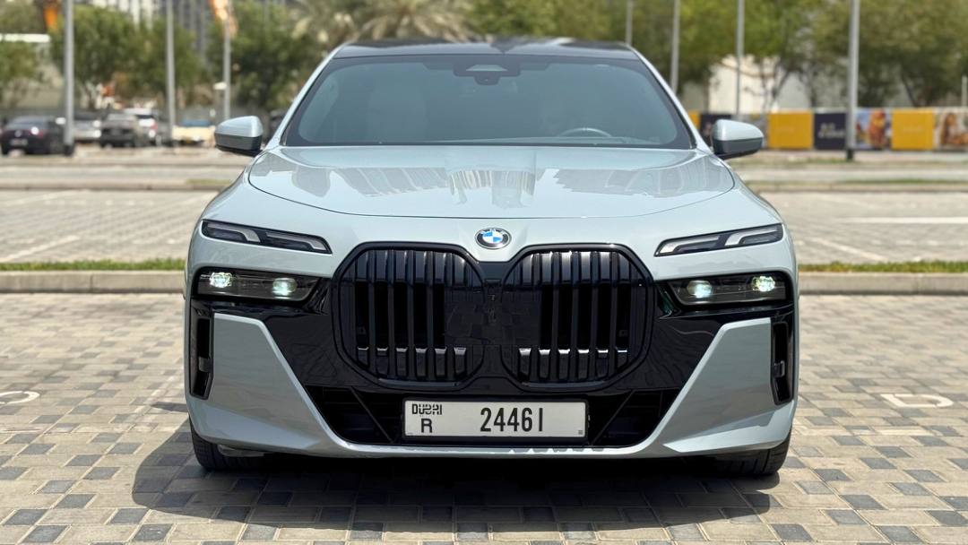BMW 740 Nardo Gray FL Rides Dubai rental gallery