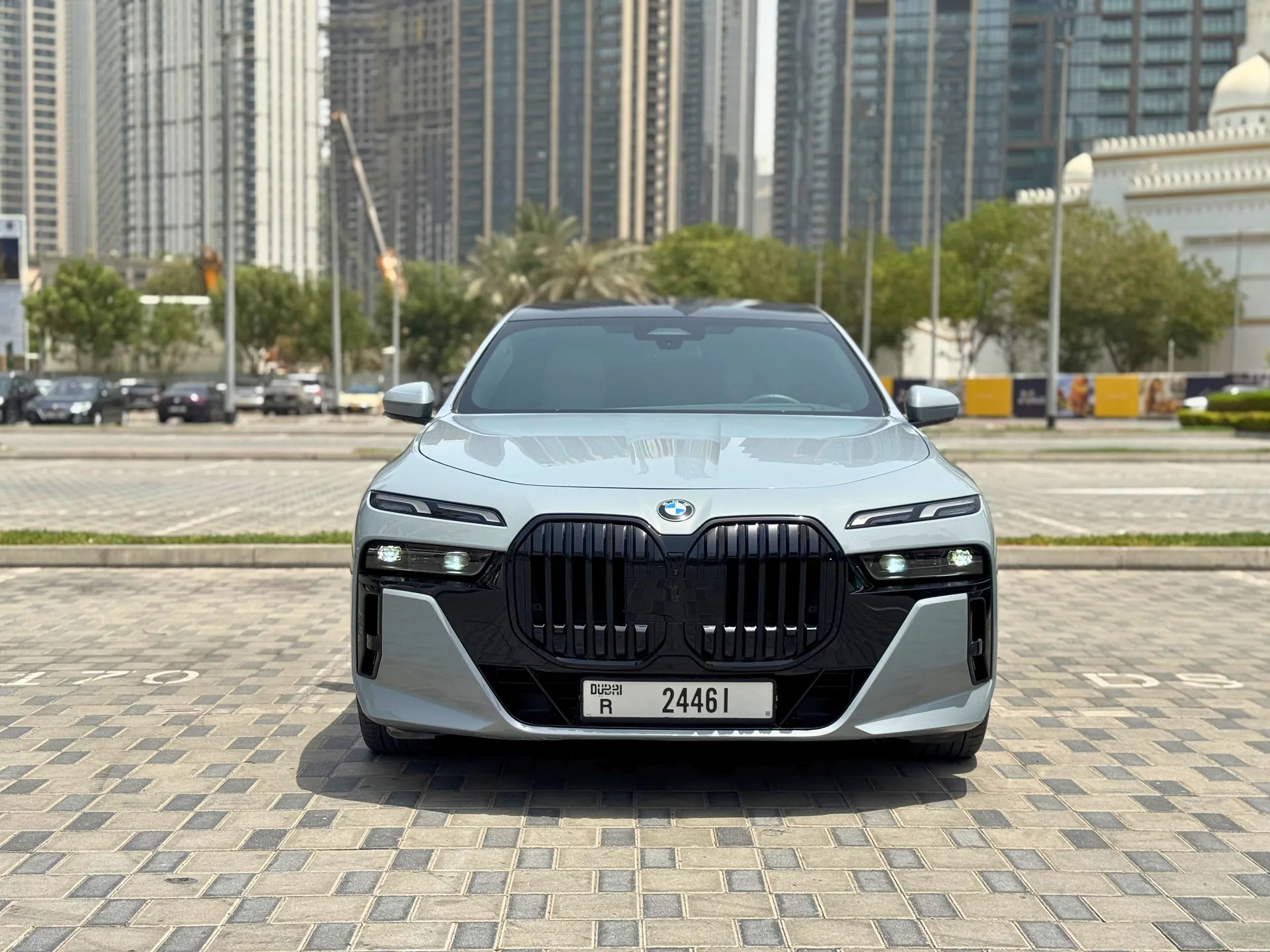 BMW 740 Nardo Gray
