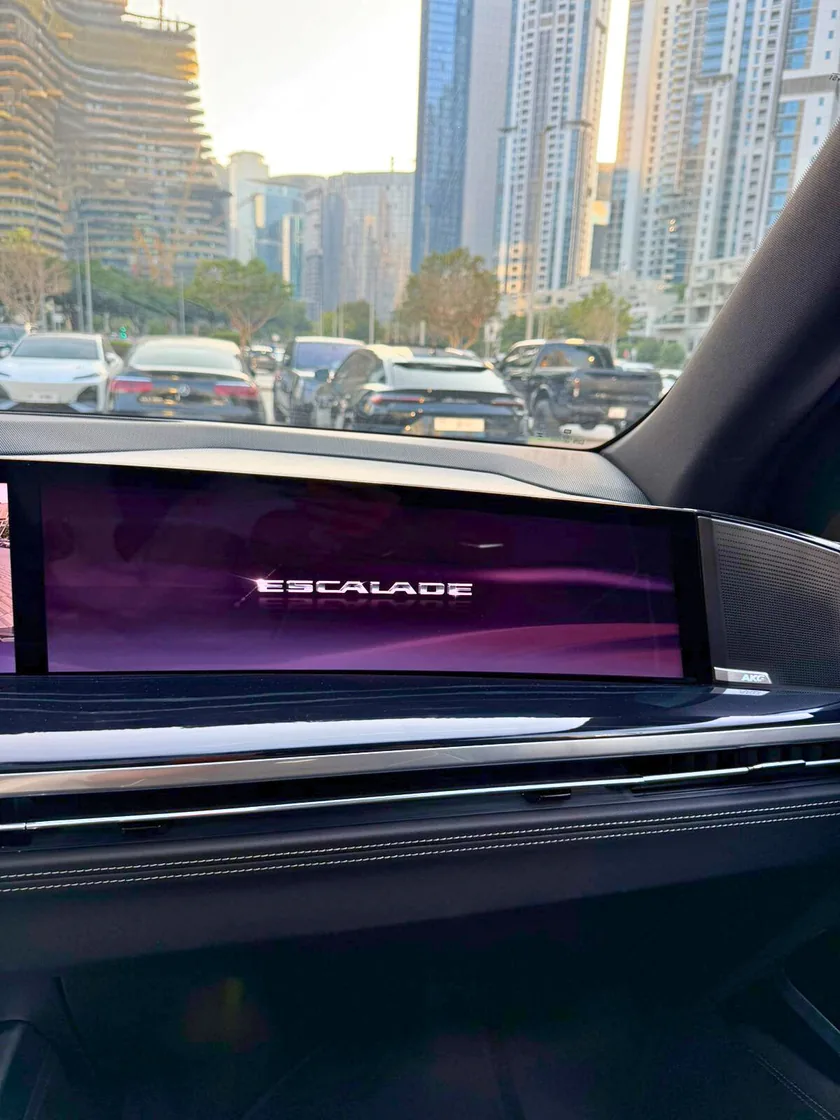 Cadillac Escalade 2026 interior