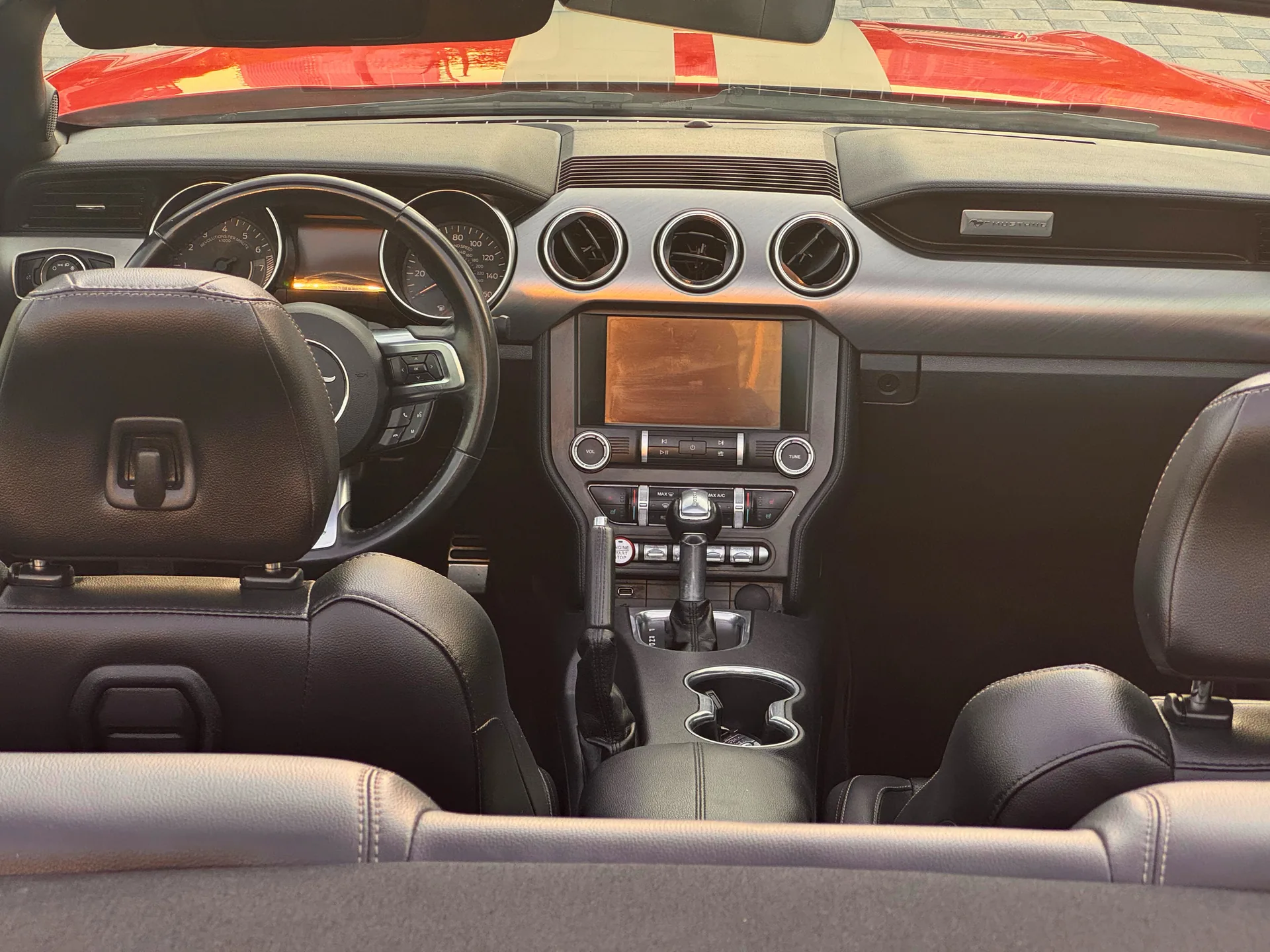 Ford Mustang interior