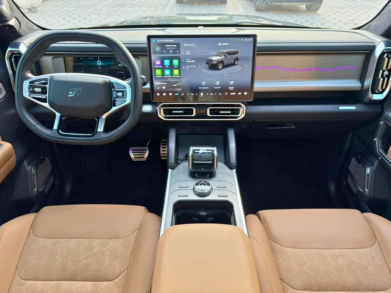 Jetour T2 2026 interior