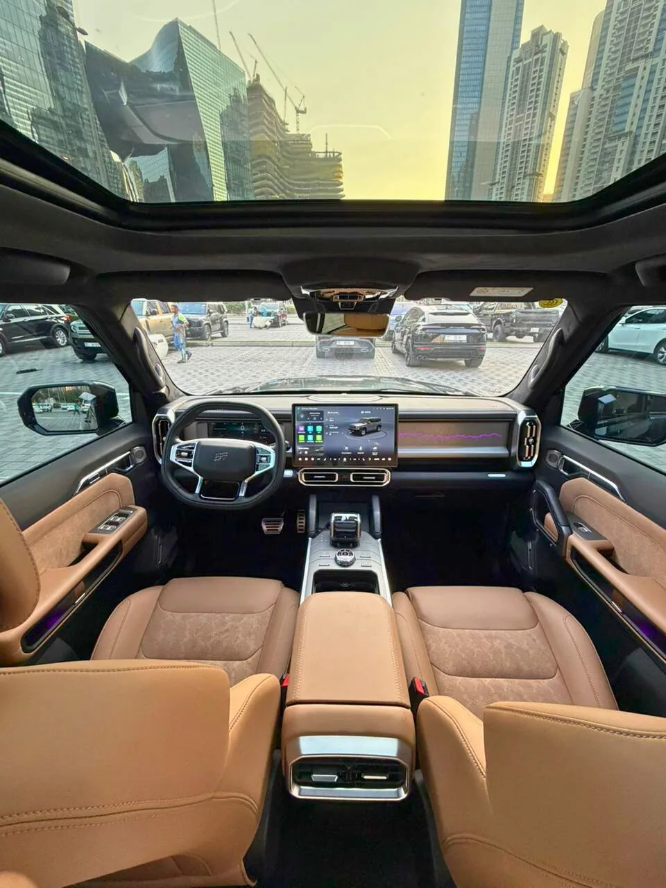 Jetour T2 2026 interior
