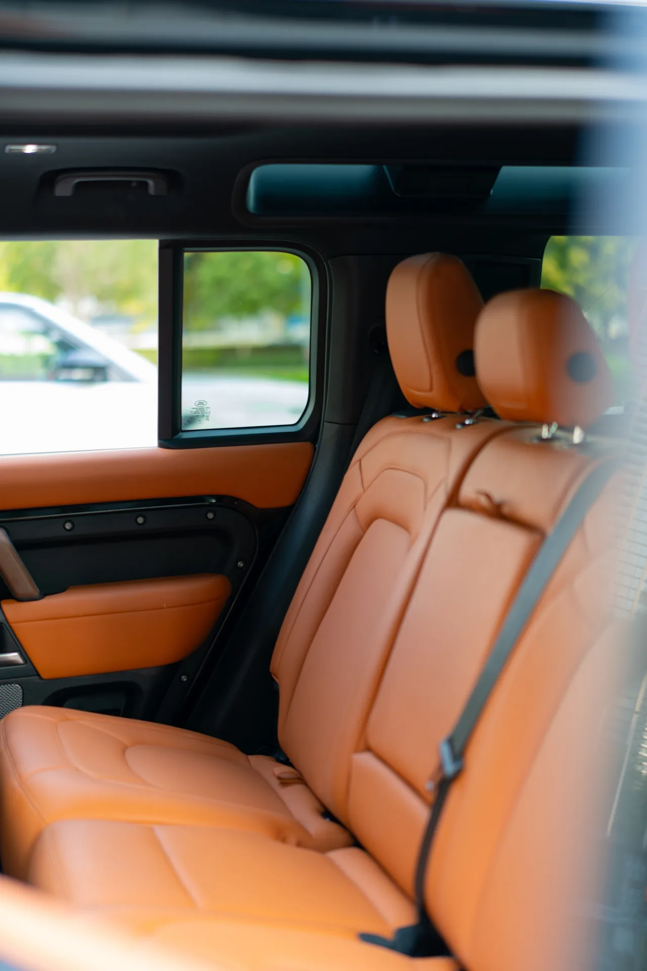 Land Rover Defender interior