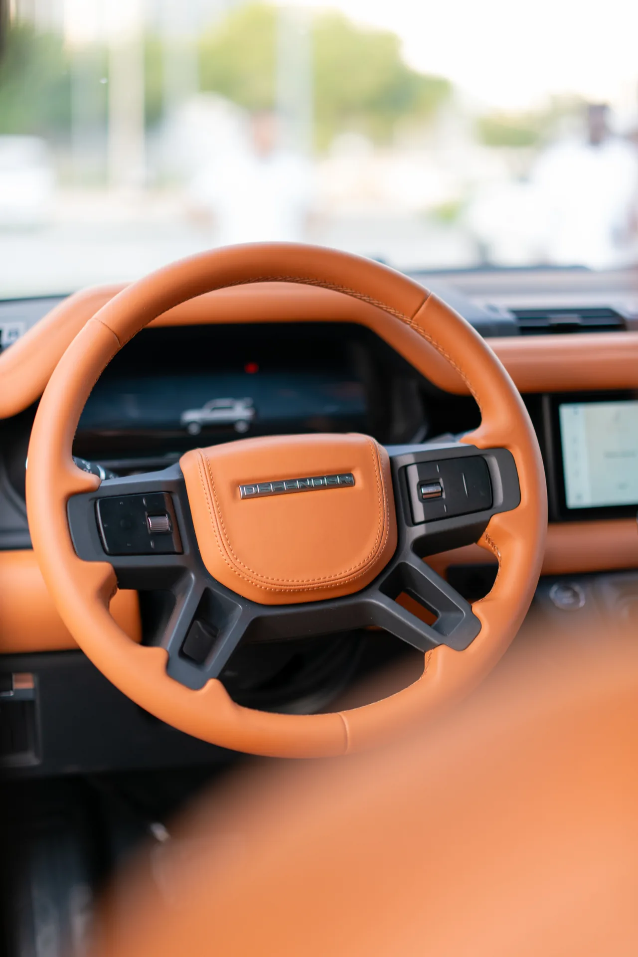 Land Rover Defender interior