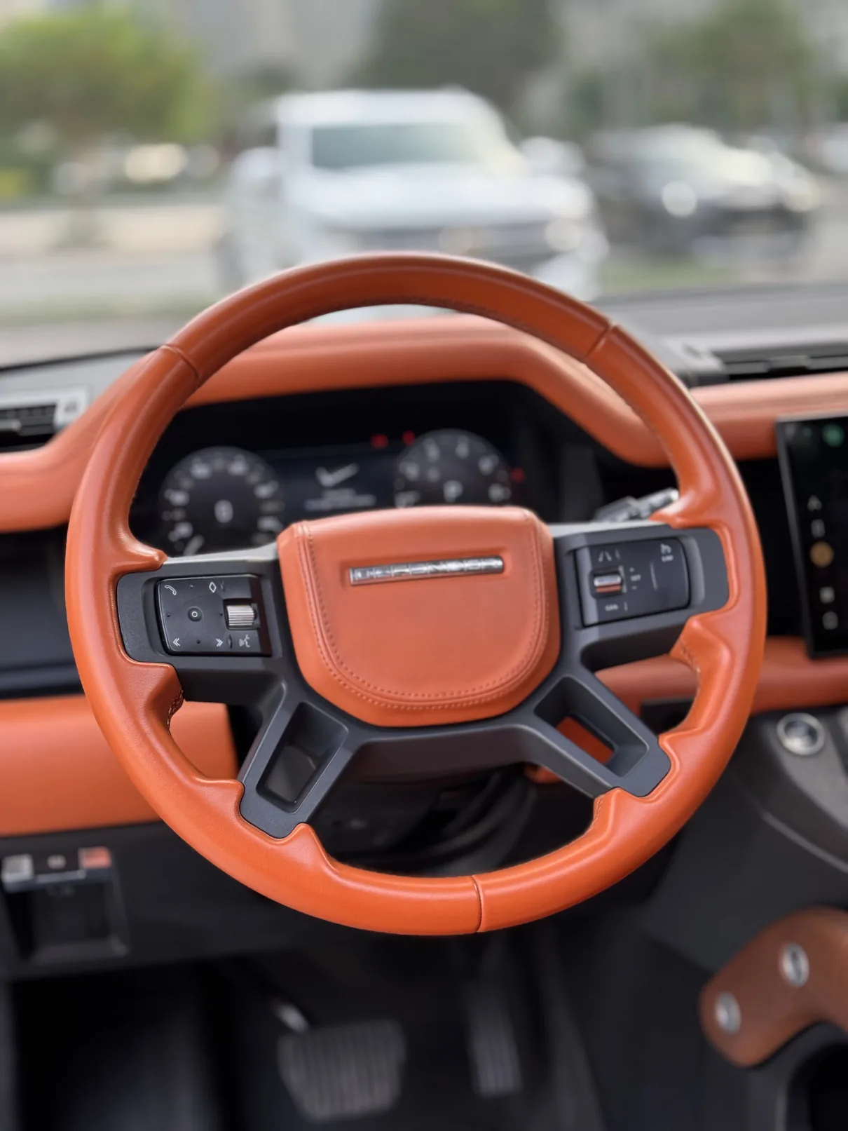 Land Rover Defender interior