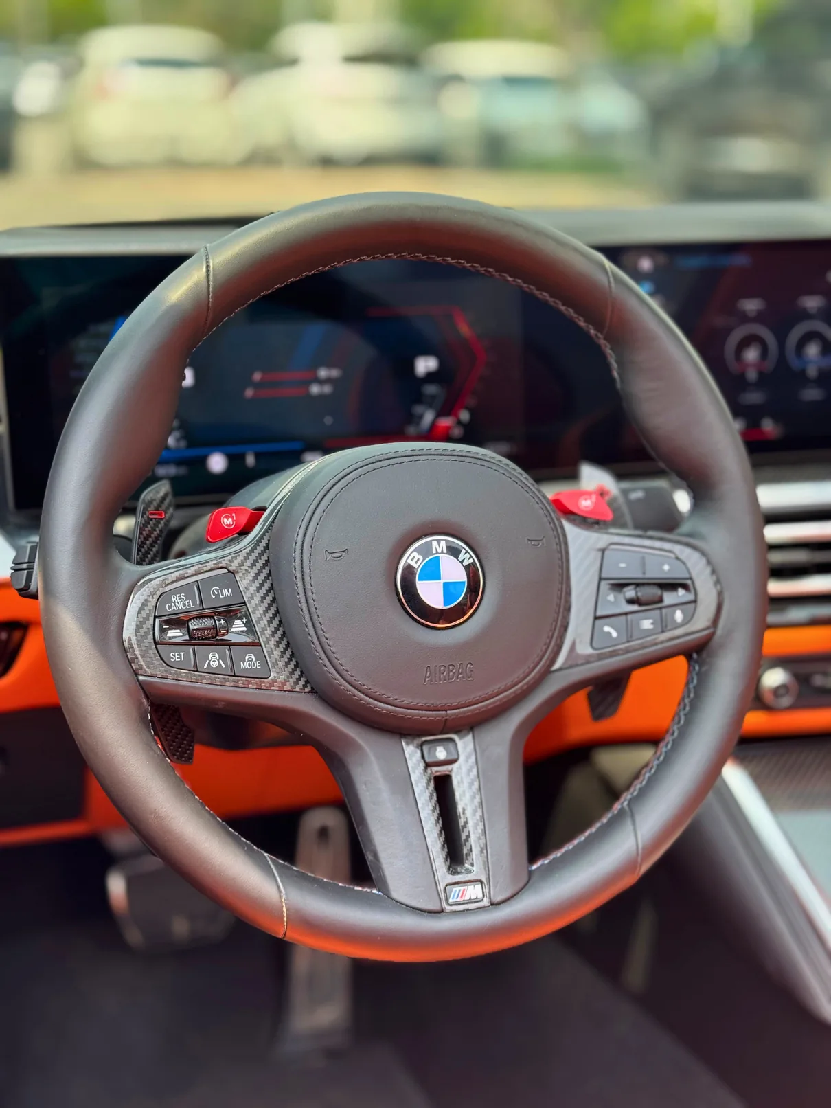 M4 Competition Convertible interior