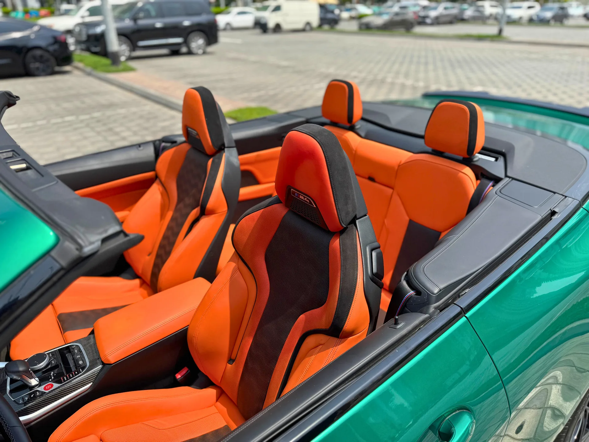 M4 Competition Convertible interior