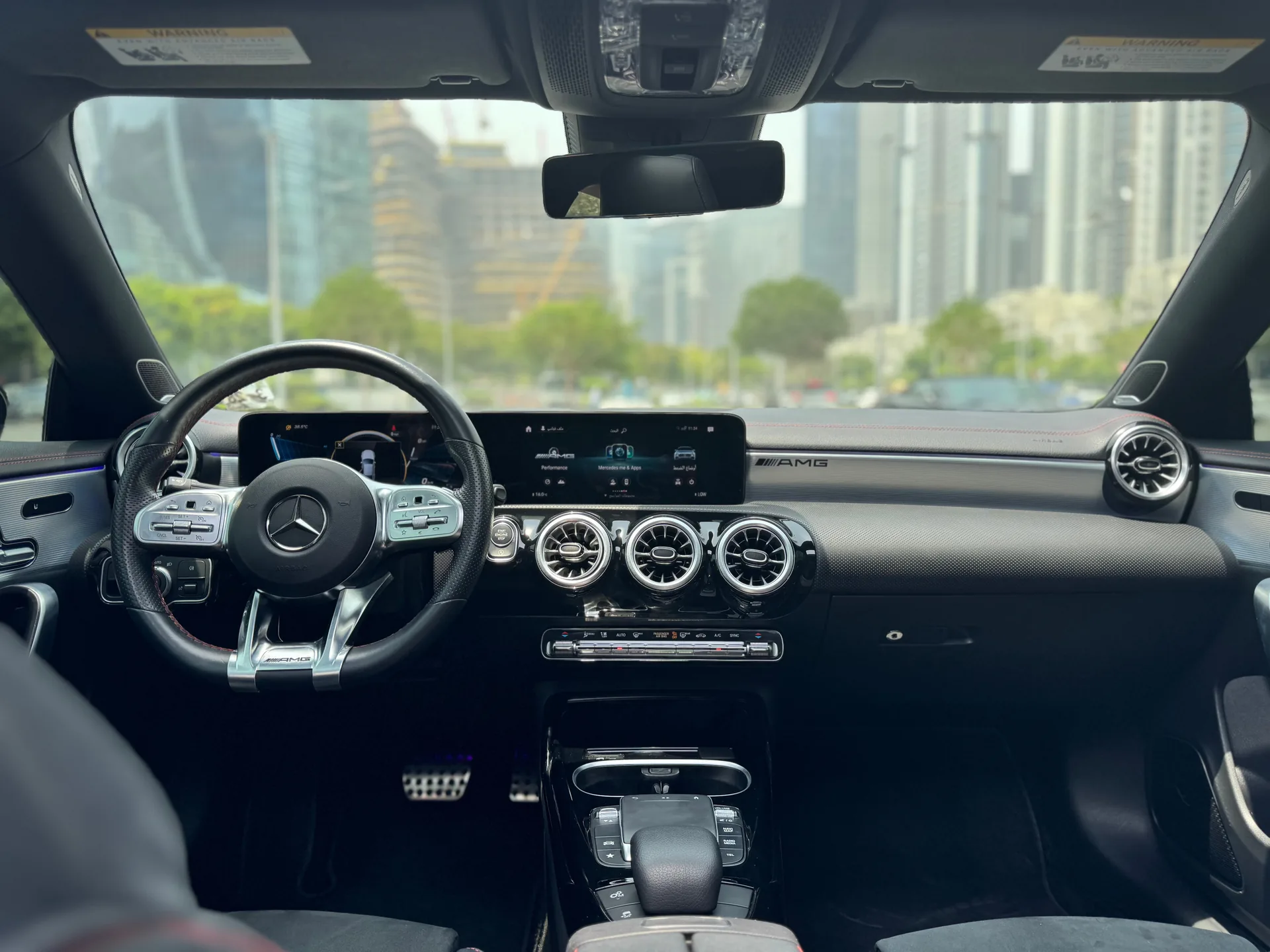 Mercedes-AMG CLA 45 interior