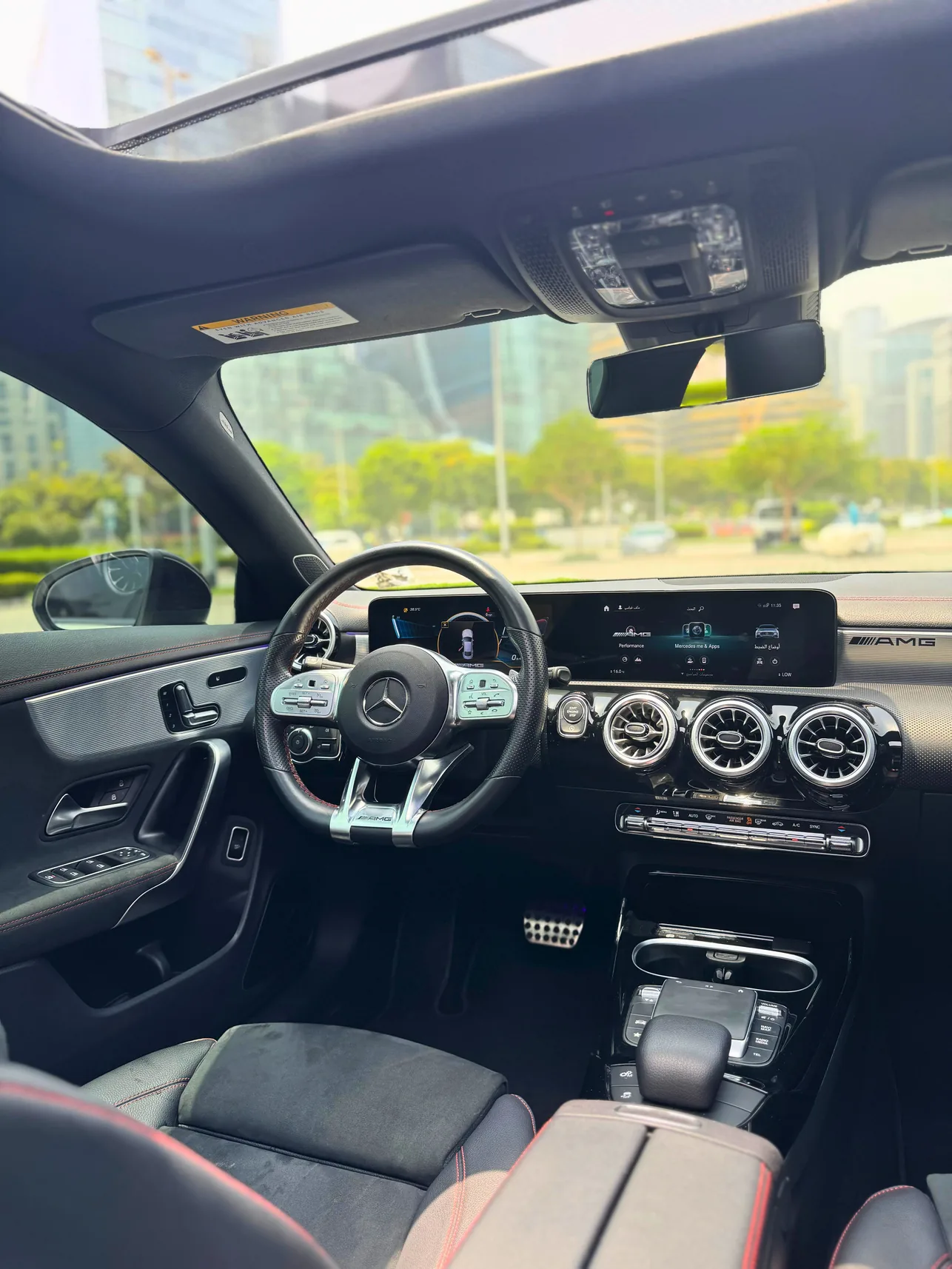 Mercedes-AMG CLA 45 interior