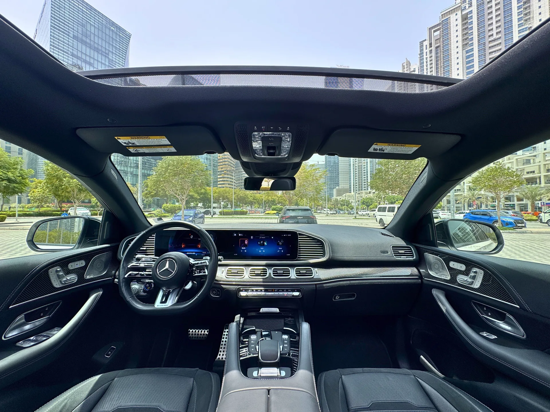 Mercedes AMG GLE 53 Coupe interior