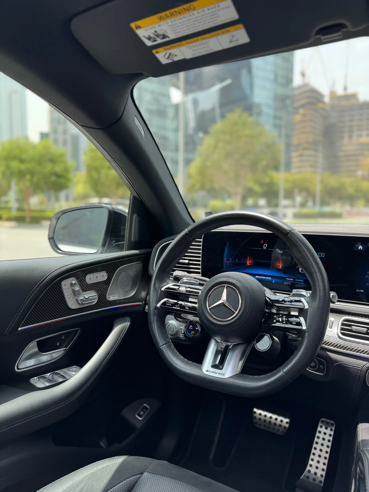 Mercedes AMG GLE 53 Coupe interior