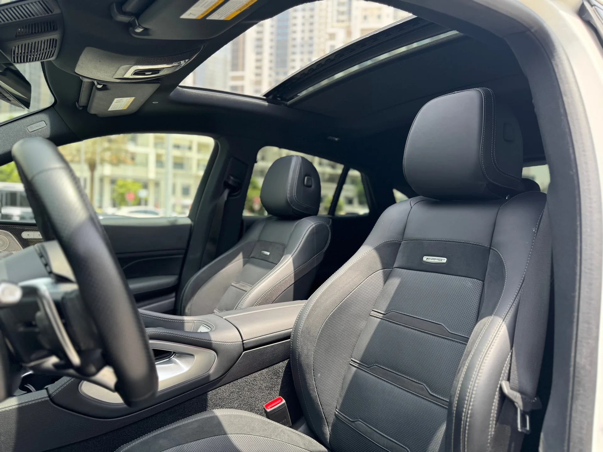 Mercedes AMG GLE 53 Coupe interior