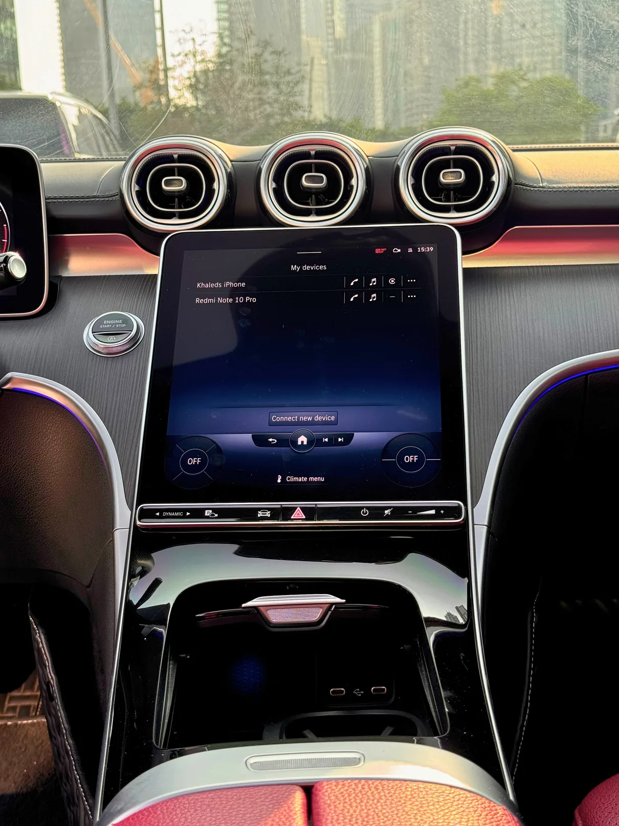 Mercedes-Benz C300 interior