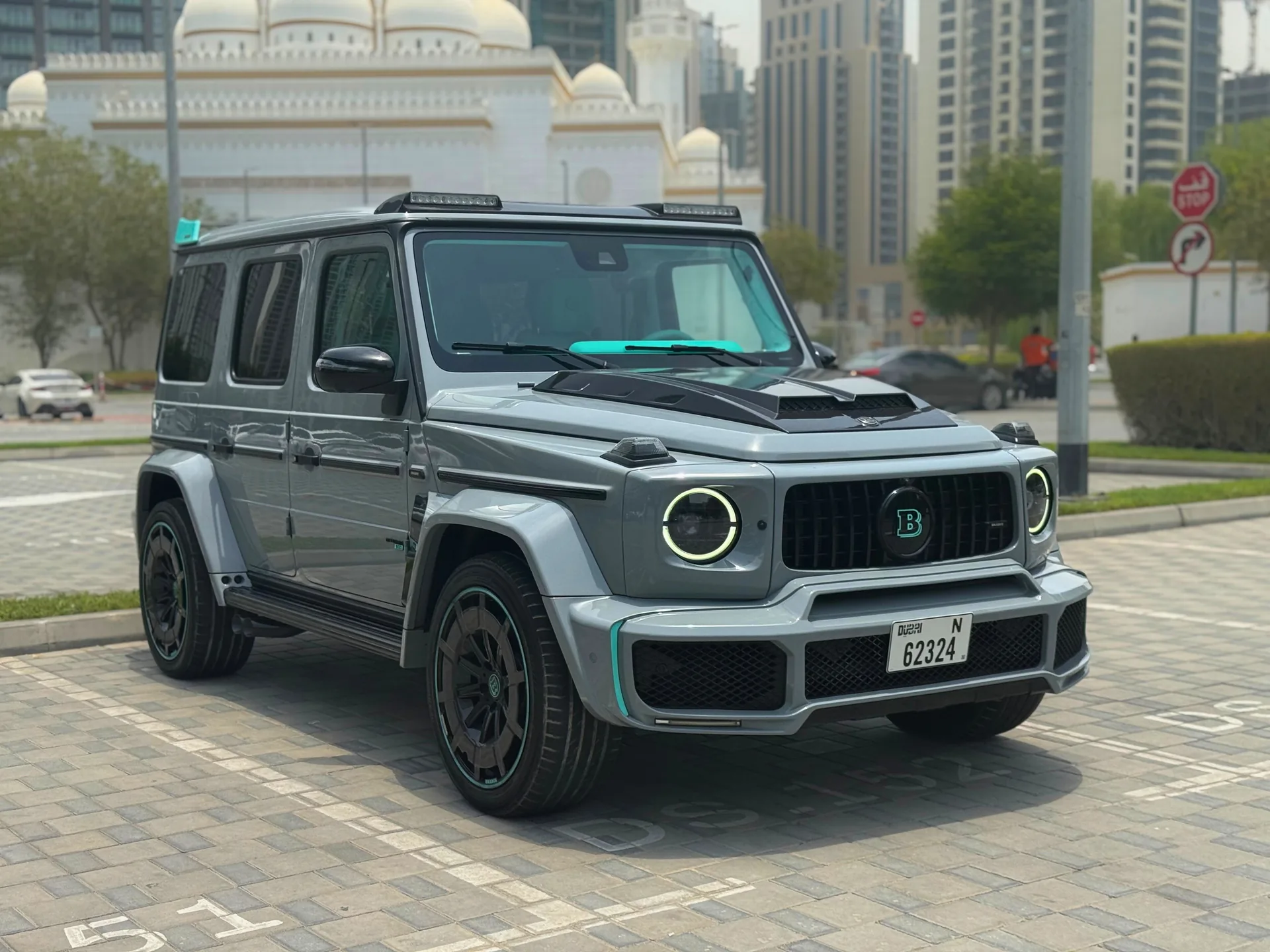 Mercedes G Brabus Gray & Tiffany Interior exterior