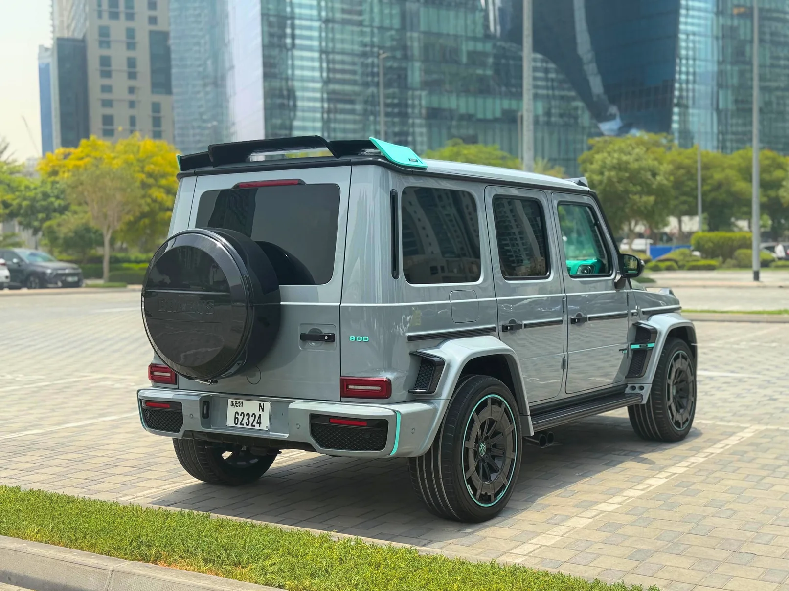 Mercedes G Brabus Gray & Tiffany Interior interior
