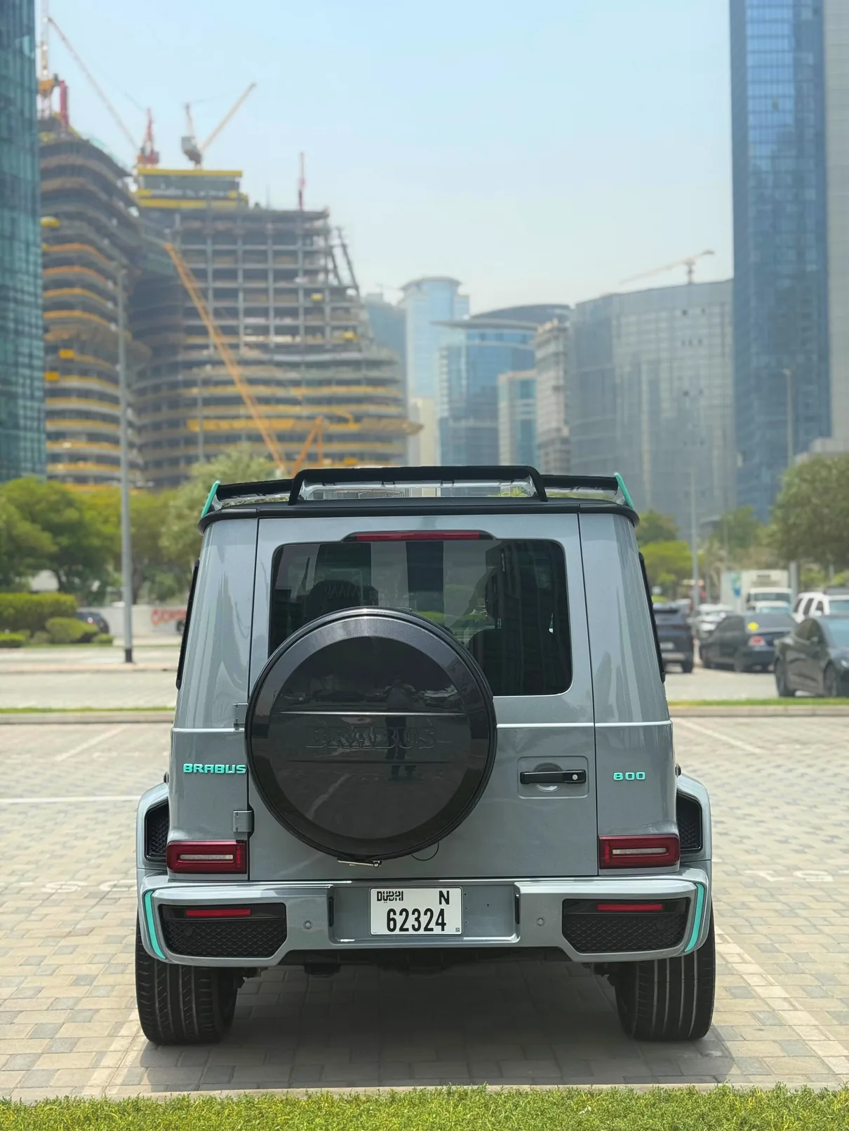 Mercedes G Brabus Gray & Tiffany Interior interior