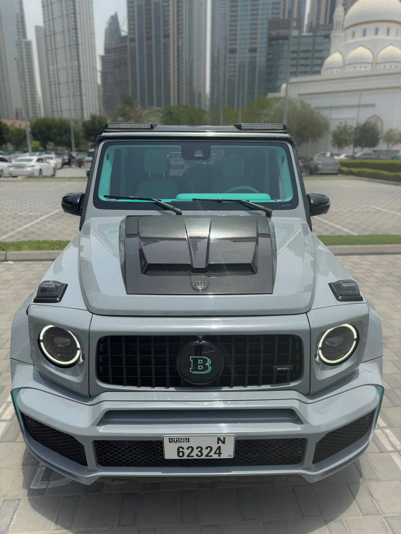 Mercedes G Brabus Gray & Tiffany Interior interior