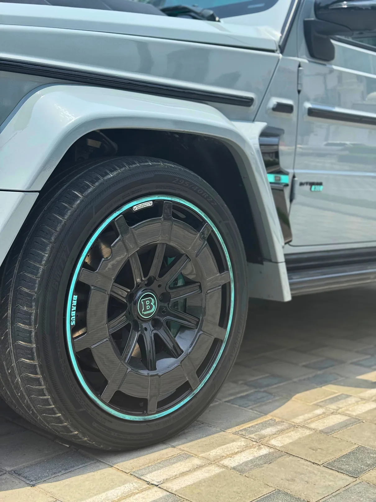 Mercedes G Brabus Gray & Tiffany Interior interior