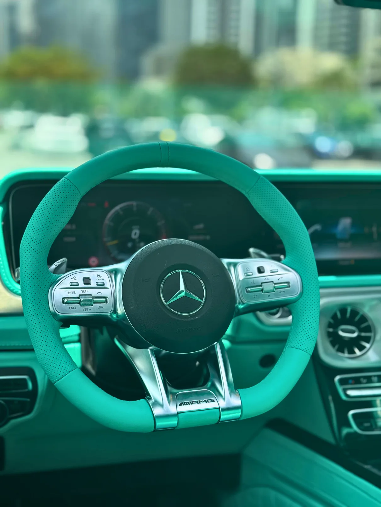 Mercedes G Brabus Gray & Tiffany Interior interior