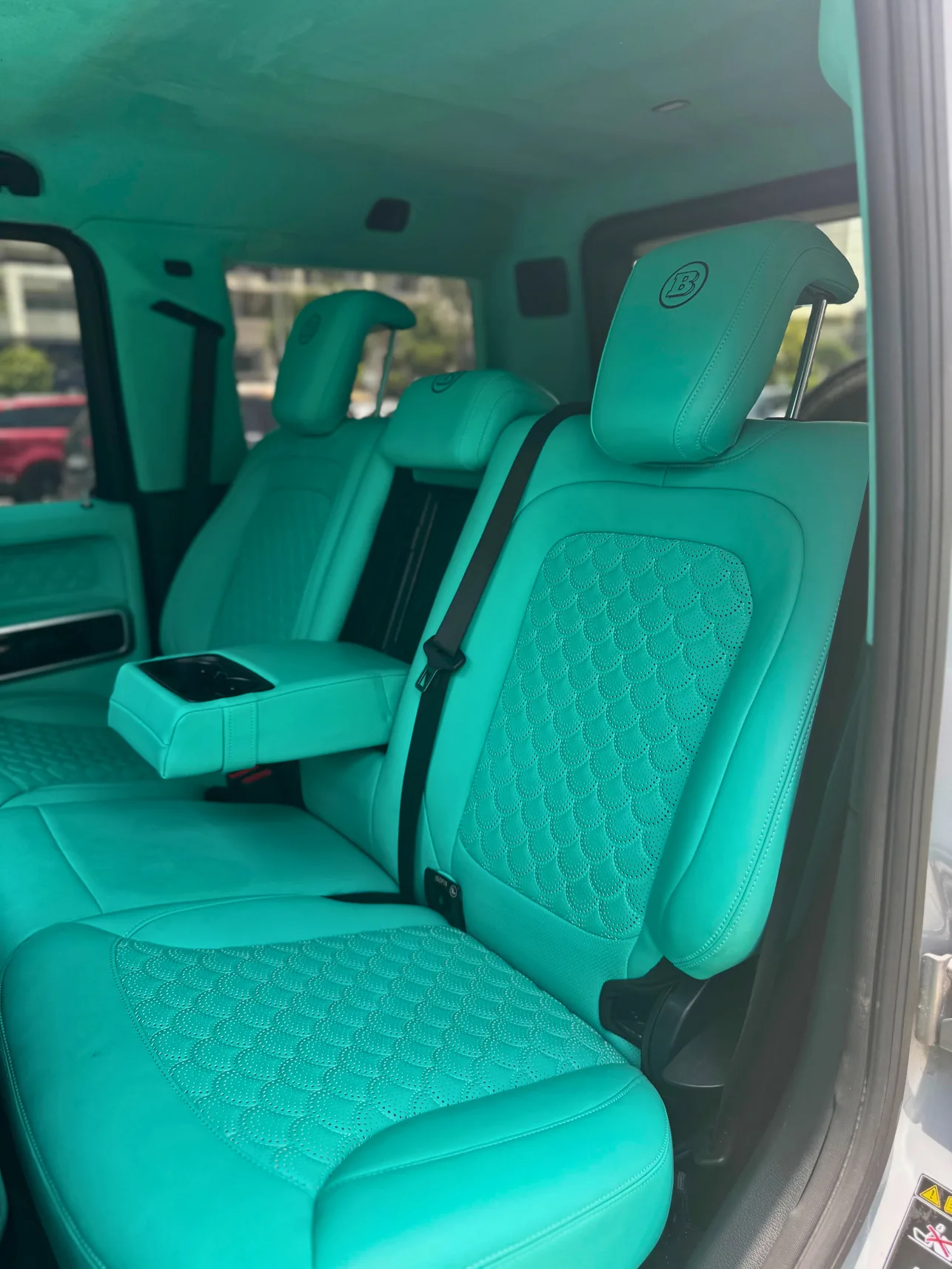 Mercedes G Brabus Gray & Tiffany Interior interior