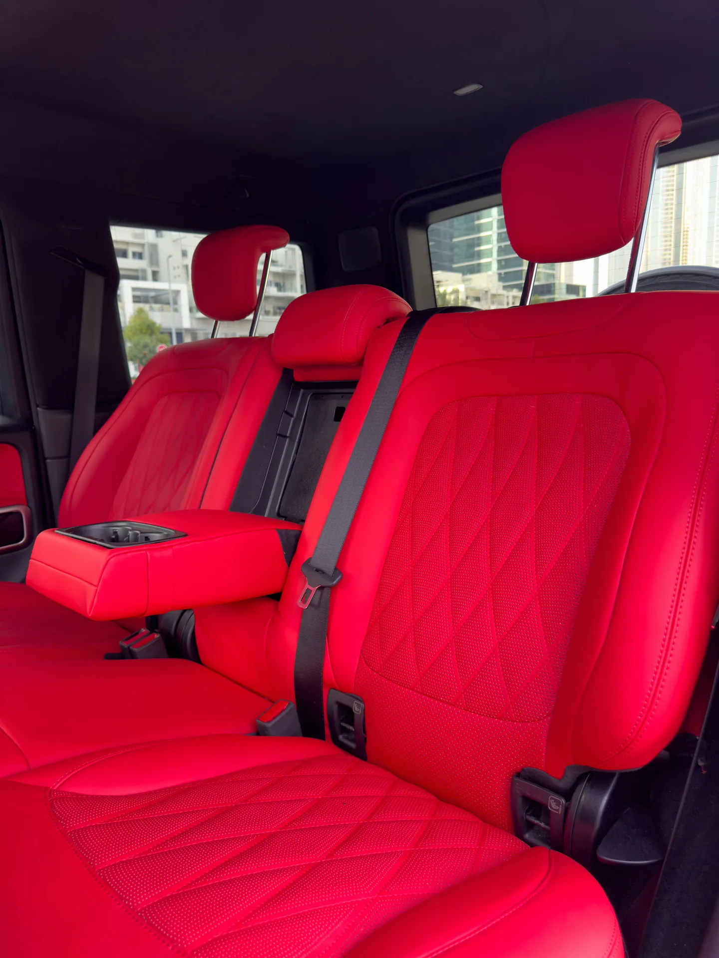 Mercedes G63 Black interior
