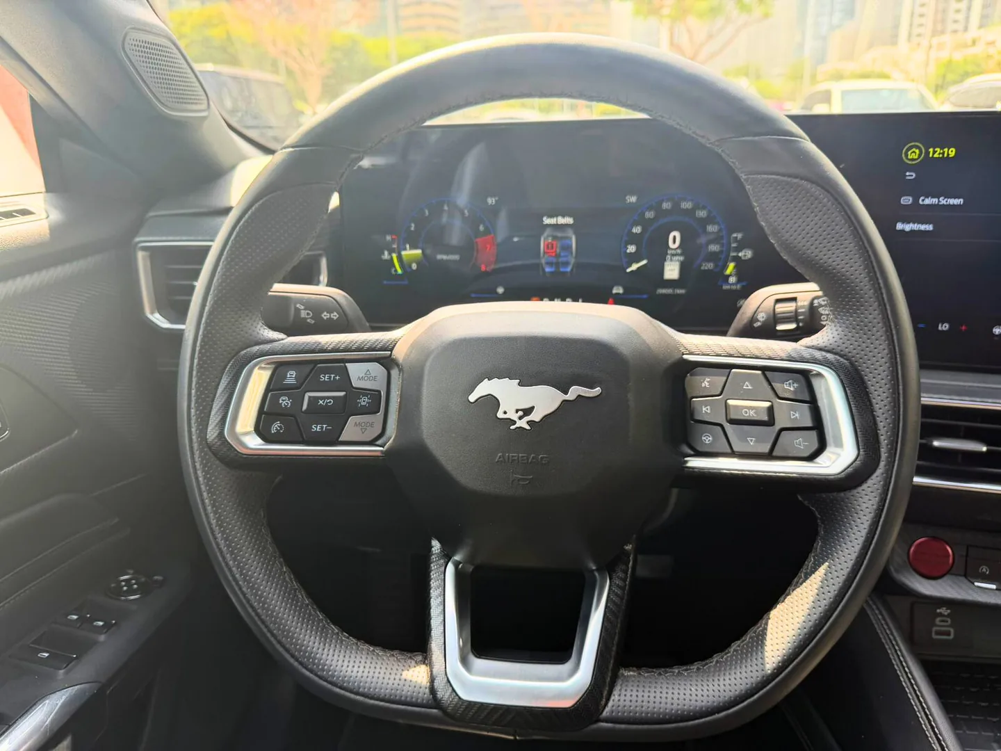Mustang Convertible 2025 interior