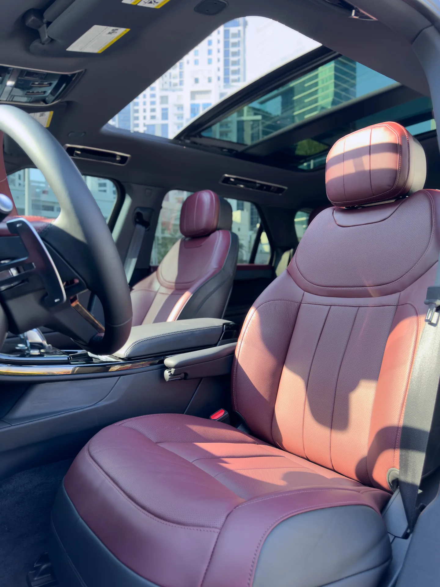 Range Rover Sport Nardo Grey Ultimate Package interior