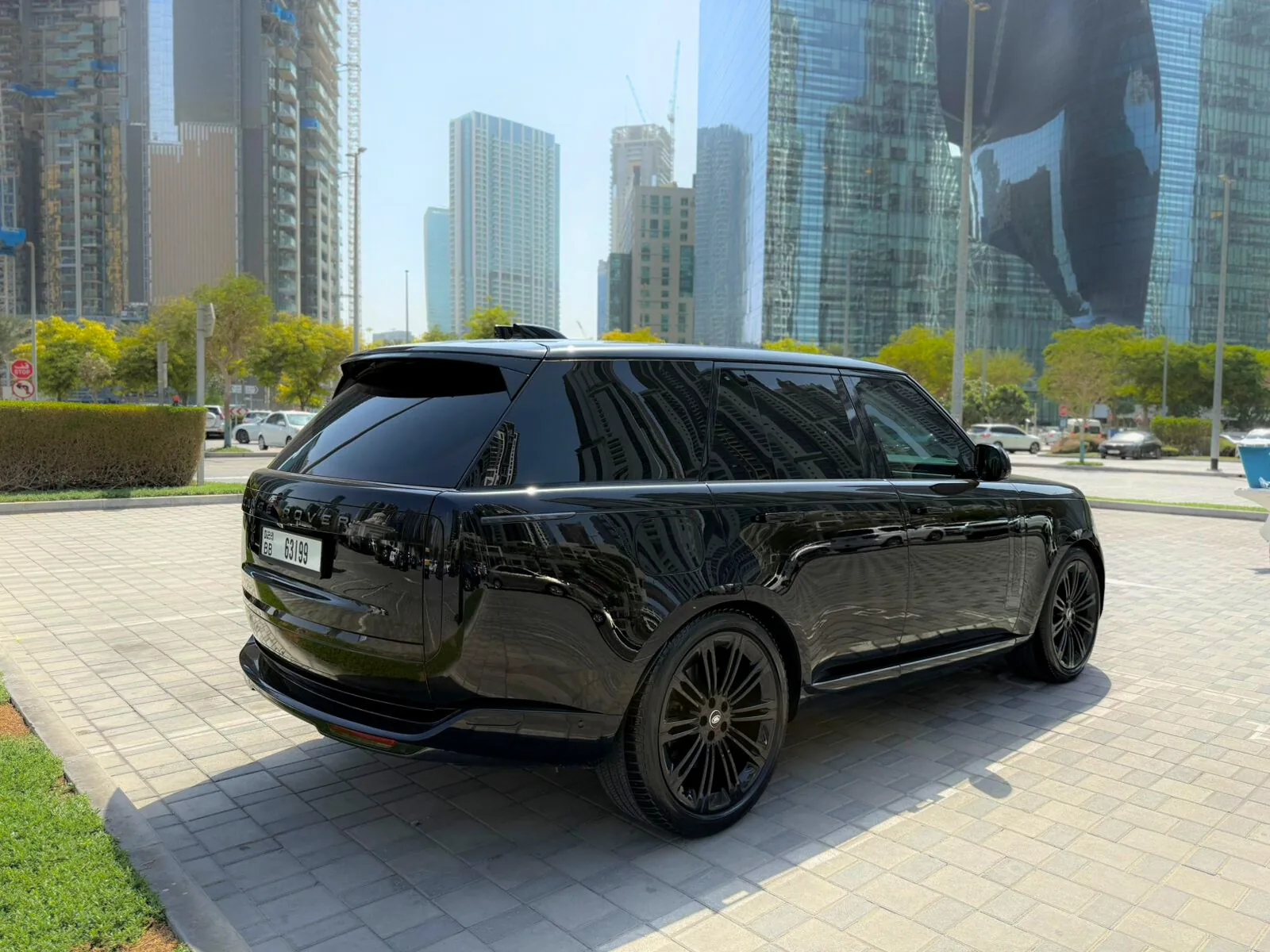 Range Rover Vogue V8 interior